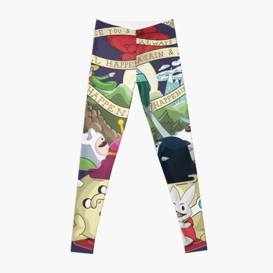 Discover Come along with me - Adventure Time Leggings
