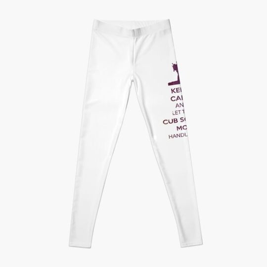 Discover Cub Scout Mom Leggings