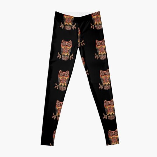 Discover the owl dave matthews Leggings