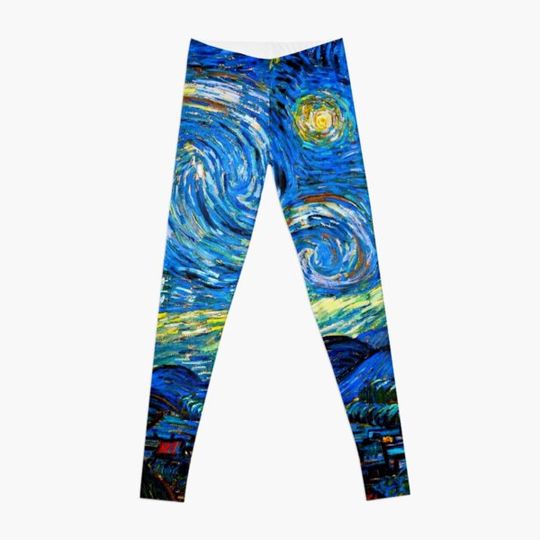 Discover Starry Night - Van Gogh Leggings