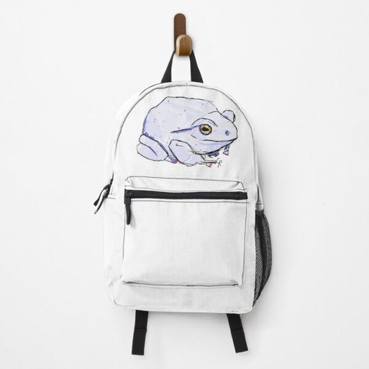 Discover Purple / Periwinkle Frog Backpack