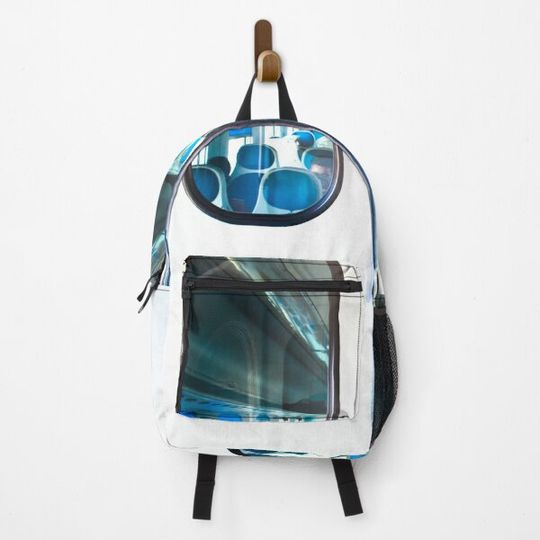 Discover High vision train door Backpack