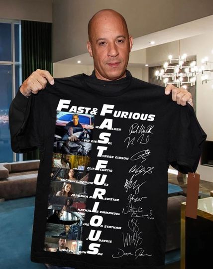 Discover Fast And Furious Tee, Fast And Furious Anniversary Shirt, Dom Toretto Shirt