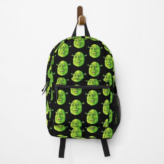 Discover Funny Shrek Head Backpack