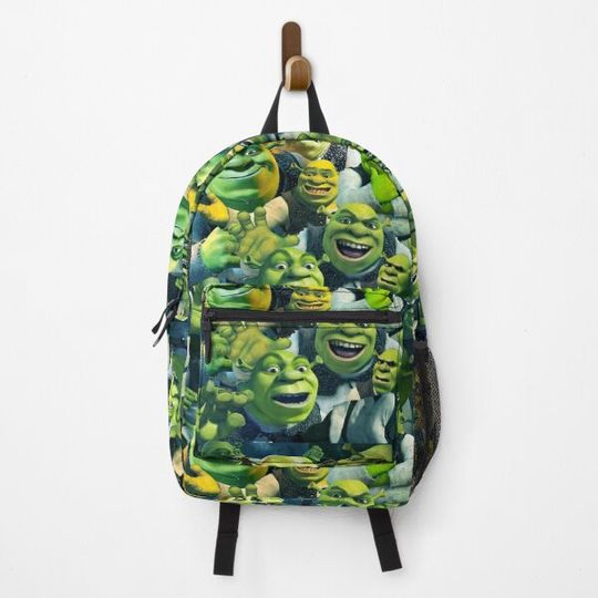 Discover Shrek collage poster design 2022 Backpack