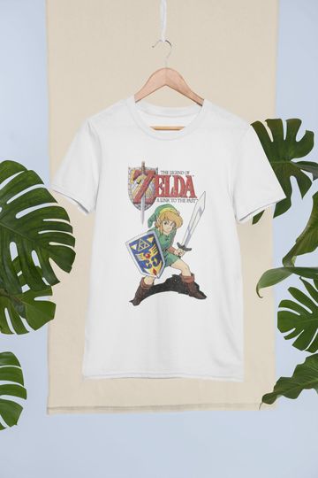Discover Legend of Zelda Link To The Past Cartoon Art Graphic T-Shirt