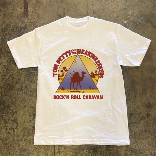 Discover Vintage Tom Petty And The Heartbreakers Rock And Roll Shirt,