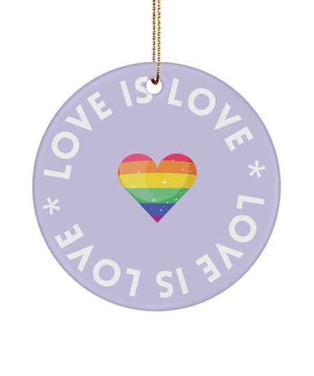 Discover World pride, LGBT ornament, Love is Love, Pride month, Mardi gras, BFF