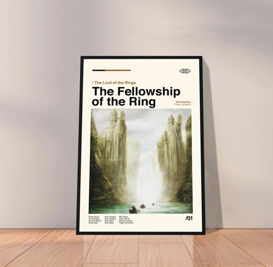 Discover The Lord of the Rings - The Fellowship of the Ring Poster
