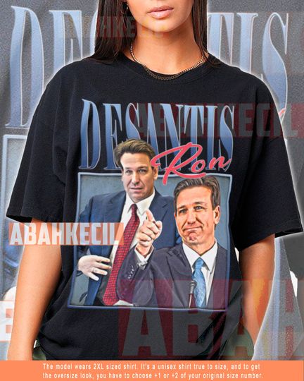 Discover Ron DeSantis Tshirt Vintage 90s Ron DeSantis shirt Movie Shirt