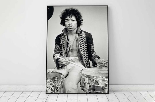 Discover Jimi Hendrix Concert Poster