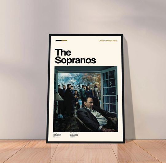 Discover The Sopranos Poster, The Sopranos Tv Series Poster - Movie Poster