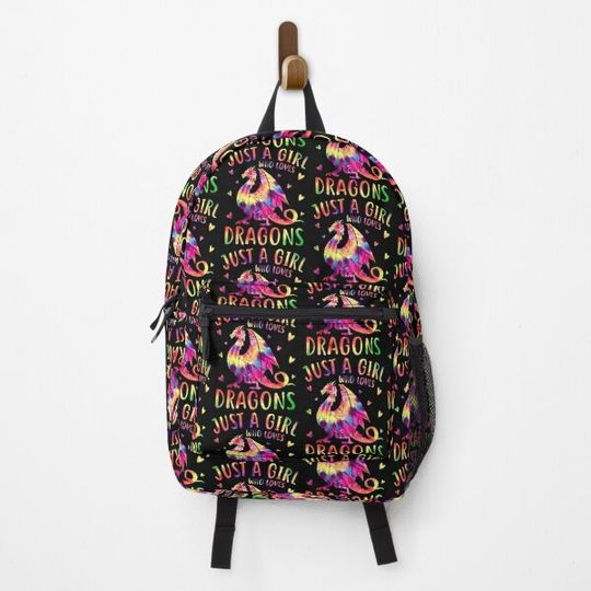 Discover Cute Just A Girl Who Loves Dragons Women and Girls Backpack
