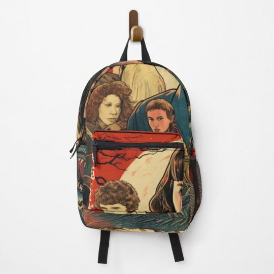 Discover Stranger Thing Poster Japanese Art Backpack