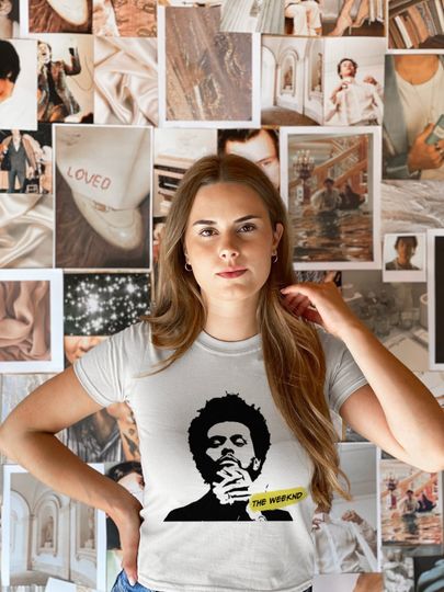 Discover Weeknds baby tee, Weeknds tshirt, gift for, fan merch
