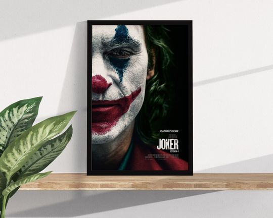 Discover Joker - Movie Print - Minimalist Movie Poster