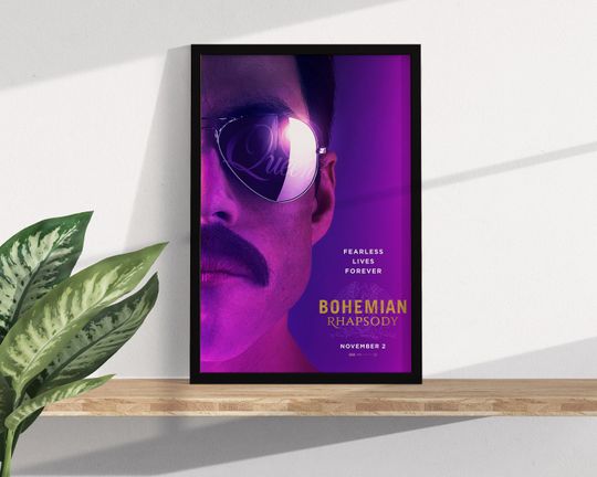 Discover Bohemian Rhapsody - Movie Print Minimalist Movie Poster