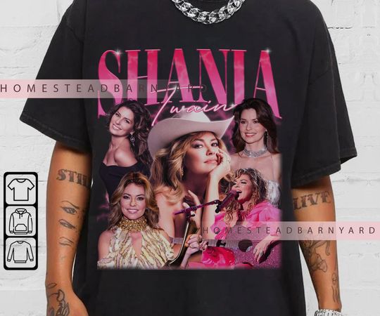 Discover Shania Twain Vintage Country Music Shirt