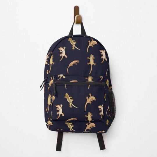 Discover cute little crested geckos Backpack