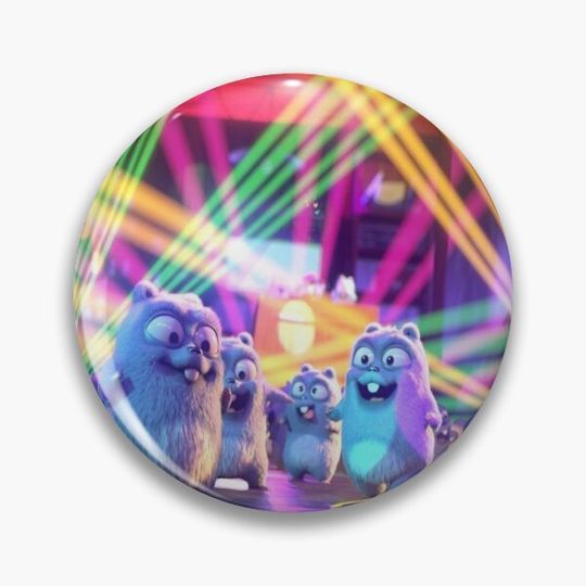 Discover Lemmings Party Pin Button