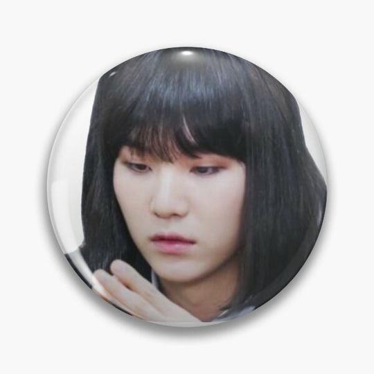 Discover Suga dressed up as a girl Pin Button
