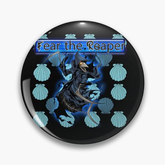 Discover Grim Mak - Fear the Reaper Pin Button