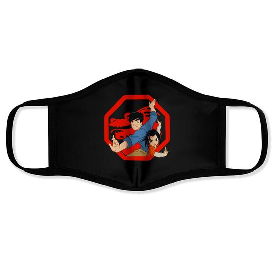 Discover Jackie Chan Adventures Face Masks