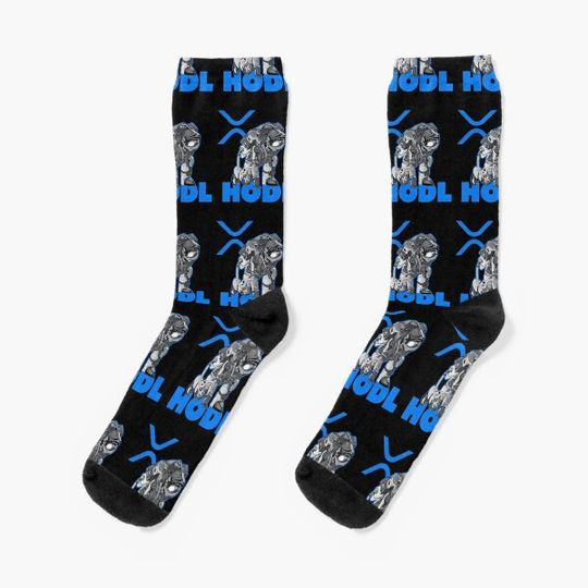 Discover Ripple XRP HODL Astronaut Socks