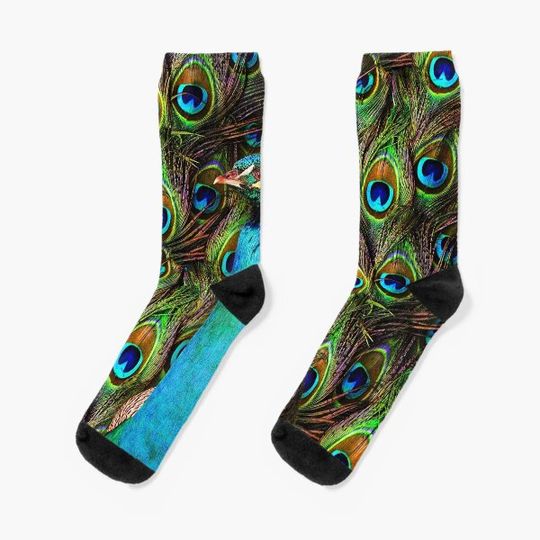 Discover This peacock is watching you! Socks