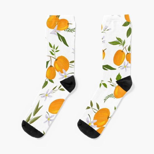 Discover Kumquat Socks