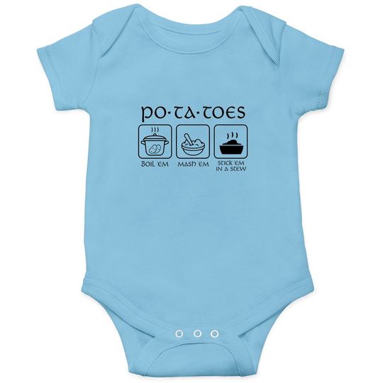 Discover Lotr Inspired Potatoes Onesies - Funny Design