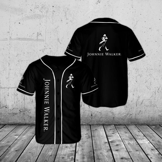 Discover Johnnie Walker Whiskey Baseball Jersey Beer Lovers Shirt