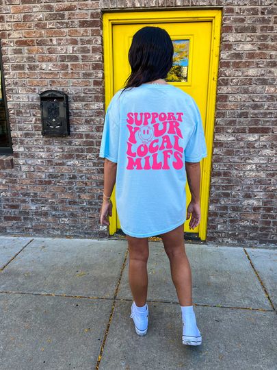 Discover Support Your Local Milfs Shirt, Funny Mom Shirt, Mama