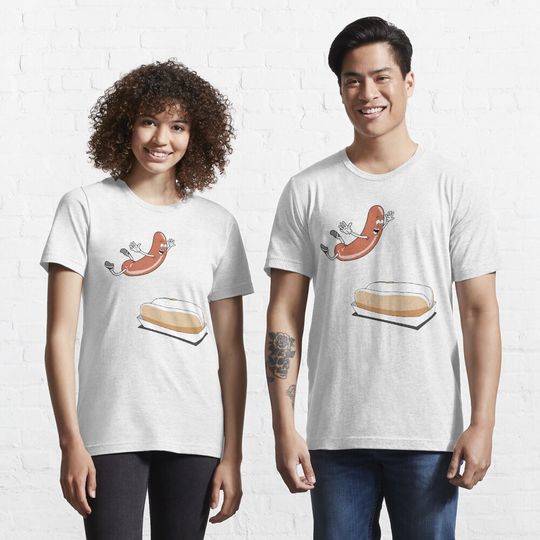 Discover Happy Hot Dog T-Shirt - Power Rangers Essential T-Shirt