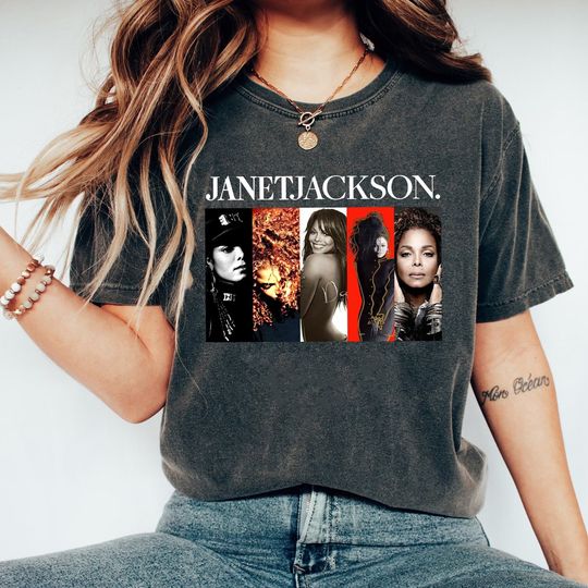 Discover Janet Jackson Shirt, Together Again Tour 2023 Shirt, Pop Queen Tshirt