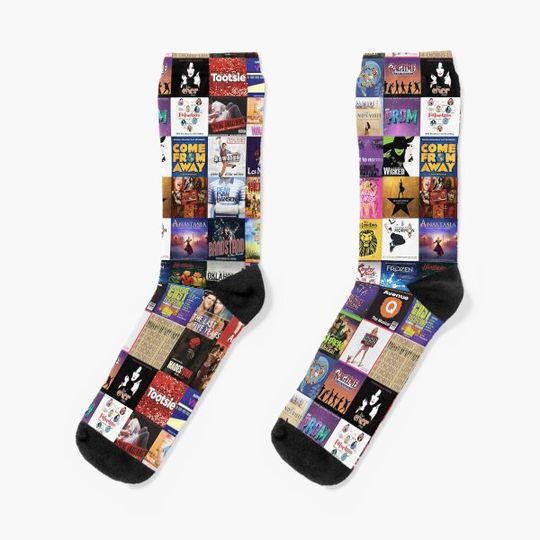 Discover musicals collage Socks