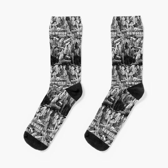 Discover Newsies The Musical Bw Socks