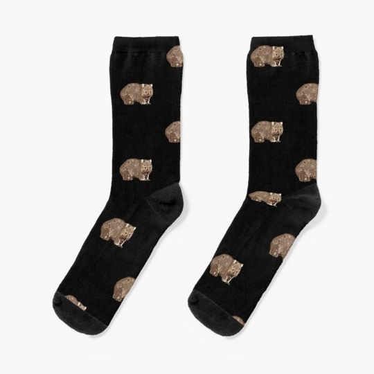 Discover Wombat (Vombatus ursinus) Socks