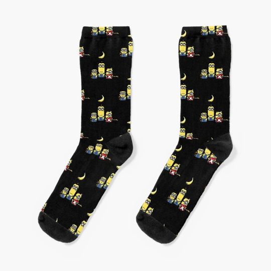 Discover 8-bit-minions Socks