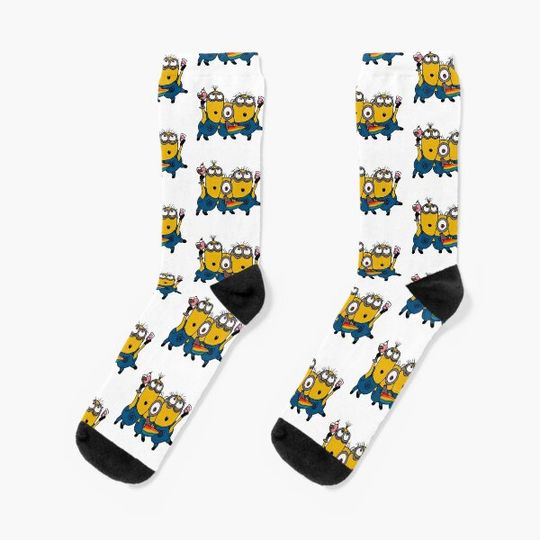 Discover fuuny Minion, Socks