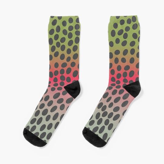 Discover Rainbow Trout Skin Socks