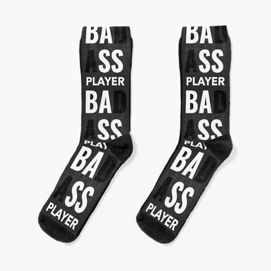 Discover Badass Bass Player - Bassist Socks