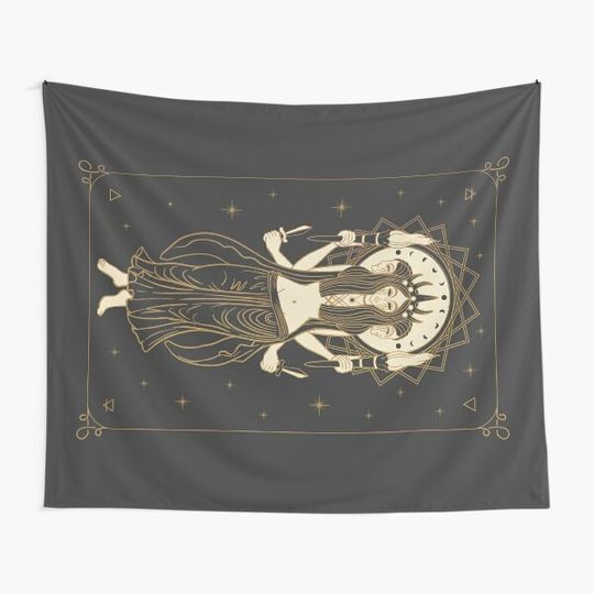 Discover Greek goddess Hecate, Queen of the darkness Tapestry