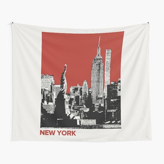 Discover New York Tapestry