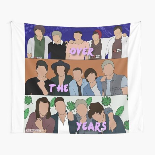 Discover One Direction over the years, 10 years Tapestry