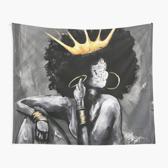 Discover Naturally Queen VI Tapestry