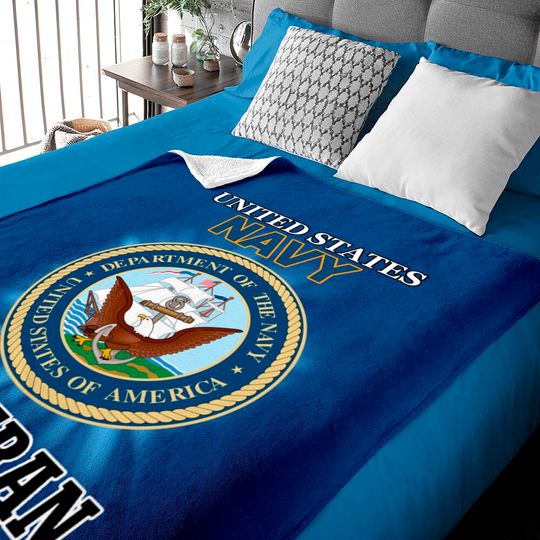 Discover United States Navy Veteran - Us Navy Veteran - Baby Blankets