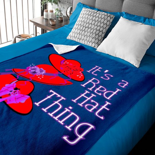 Discover Red Hat It'S A Red Hat Thing Gift Baby Blankets