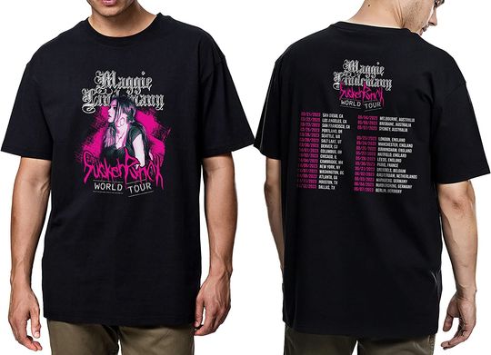 Discover Maggie Lindemann Suckerpunch World Tour 2023 Shirt, Gift for Fan