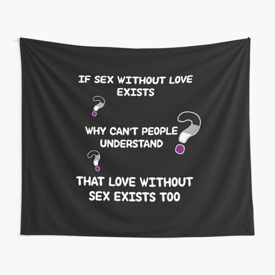 Discover Asexual Sarcasm Quote Tapestry